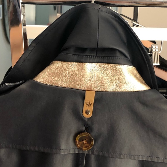 MACKAGE Women’s Black Trench Coat (XS) (TP) - Picture 4 of 8